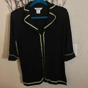 Misook zip up blazer